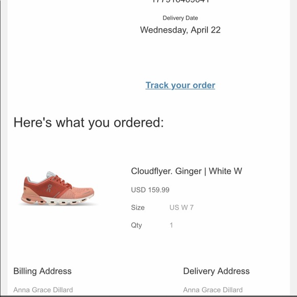 on cloud shoes - Picture 6 of 6